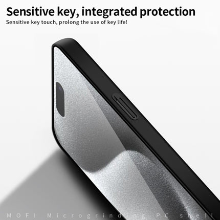 MOFI Frosted PC Ultra-thin Hard Phone Case, For iPhone 16, For iPhone 15 Pro Max, For iPhone 15 Pro, For iPhone 15 Plus