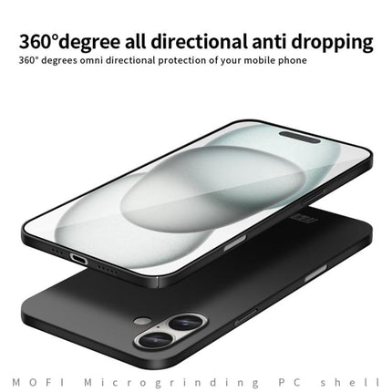 MOFI Frosted PC Ultra-thin Hard Phone Case, For iPhone 17e / 16e, For iPhone 17 Pro Max, For iPhone 17 Pro, For iPhone 17