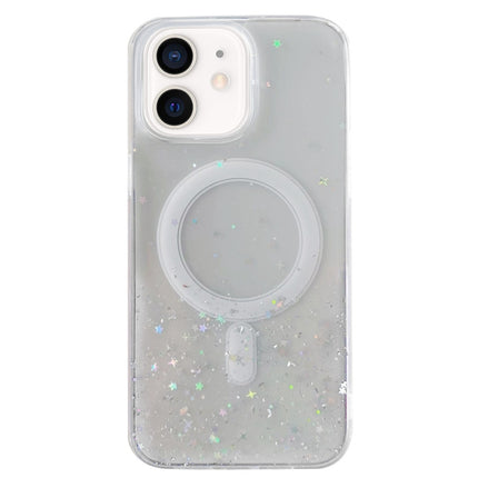 Glitter MagSafe Hybrid Clear TPU Phone Case, For iPhone 13 Pro Max, For iPhone 13 Pro, For iPhone 13, For iPhone 12