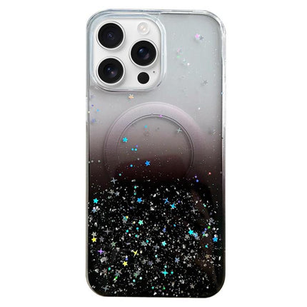 Glitter MagSafe Hybrid Clear TPU Phone Case, For iPhone 16 Pro Max, For iPhone 16 Pro, For iPhone 16 Plus, For iPhone 16