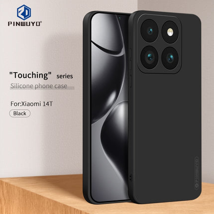 PINWUYO Sense Series Liquid Silicone TPU Phone Case, For Xiaomi 14T, For Xiaomi Redmi 14C 4G, For Xiaomi Redmi K70E, For Xiaomi 14 Ultra, For Xiaomi 14 Pro, For Xiaomi 14, For Xiaomi Redmi Note 13 5G, For Xiaomi Redmi Note 13 Pro+