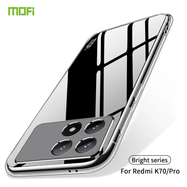 MOFI Ming Series Ultra-thin TPU Phone Case, For Xiaomi Redmi K70 / K70 Pro, For Xiaomi Redmi 12R / Note 12R