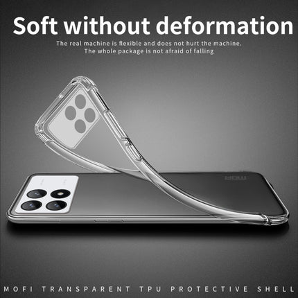 MOFI Ming Series Ultra-thin TPU Phone Case, For Xiaomi Redmi K70 / K70 Pro, For Xiaomi Redmi 12R / Note 12R