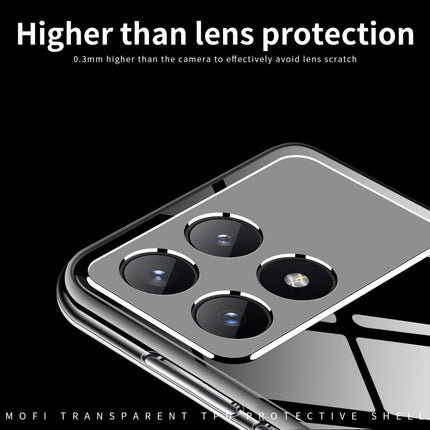 MOFI Ming Series Ultra-thin TPU Phone Case, For Xiaomi Redmi K70 / K70 Pro, For Xiaomi Redmi 12R / Note 12R