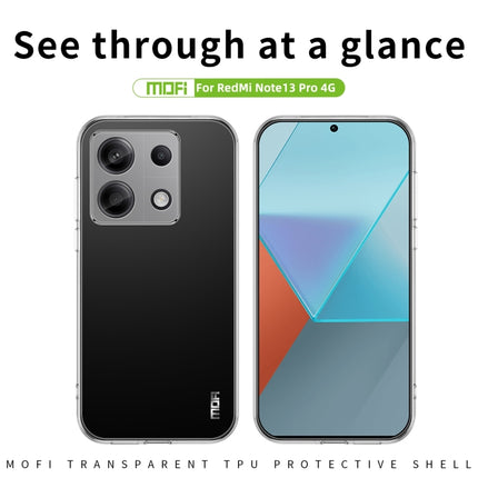 MOFI Ming Series Ultra-thin TPU Phone Case, For Xiaomi Redmi Note 13 Pro 4G, For Xiaomi Redmi 13C 5G, For Xiaomi Redmi Note 13R Pro, For Xiaomi 14 Ultra, For Xiaomi 14 Pro, For Xiaomi 14, For Xiaomi Redmi Note 13 5G, For Xiaomi Redmi Note 13 4G        ...