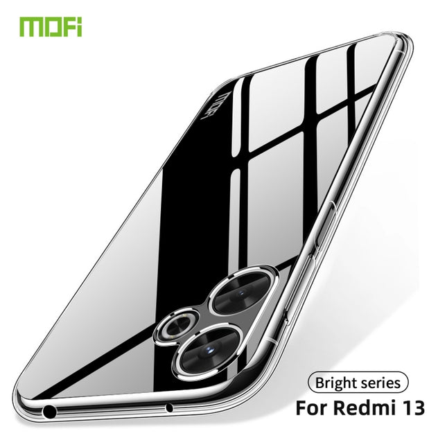 MOFI Ming Series Ultra-thin TPU Phone Case, For Xiaomi Redmi 13, ForXiaomi Redmi Turbo 3, For Xiaomi Civi 4 Pro, For Xiaomi Redmi Note 13 Pro 4G, For Xiaomi Redmi 13C 5G, For Xiaomi Redmi Note 13R Pro, For Xiaomi 14 Ultra, For Xiaomi 14 Pro, For Xiaomi...