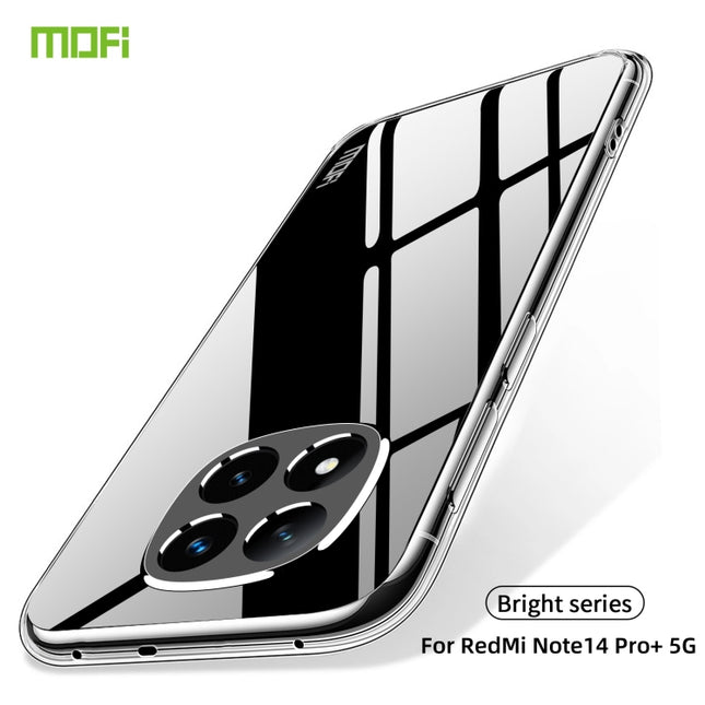 MOFI Ming Series Ultra-thin TPU Phone Case, For Xiaomi Redmi Note 14 Pro+ 5G, For Xiaomi Redmi Note 14 Pro 5G, For Xiaomi Redmi 13, ForXiaomi Redmi Turbo 3, For Xiaomi Civi 4 Pro, For Xiaomi Redmi Note 13 Pro 4G, For Xiaomi Redmi 13C 5G                ...