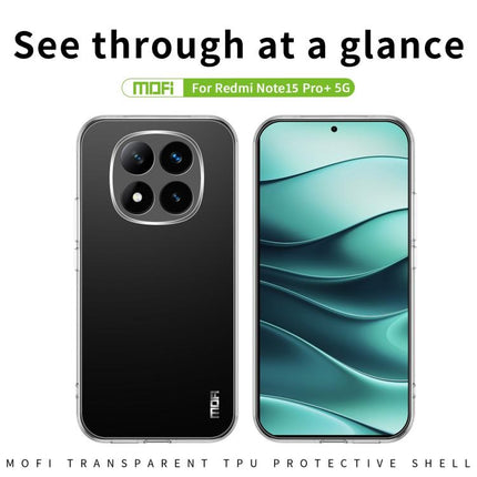 MOFI Ming Series Ultra-thin TPU Phone Case, For Redmi Note 15 Pro+ 5G Global 163.3mm, For Redmi Note 15 4G / 5G Global 164mm, For Redmi K90 Pro Max / Poco F8 Ultra, For Xiaomi Redmi K90, For Xiaomi Poco F8 Pro, For Redmi 15 5G Global / 15 4G SEA 169.5m...