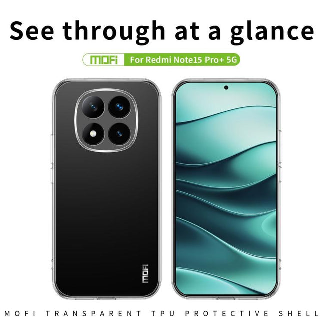 MOFI Ming Series Ultra-thin TPU Phone Case, For Redmi Note 15 Pro+ 5G Global 163.3mm, For Redmi Note 15 4G / 5G Global 164mm, For Redmi K90 Pro Max / Poco F8 Ultra, For Xiaomi Redmi K90, For Xiaomi Poco F8 Pro, For Redmi 15 5G Global / 15 4G SEA 169.5m...