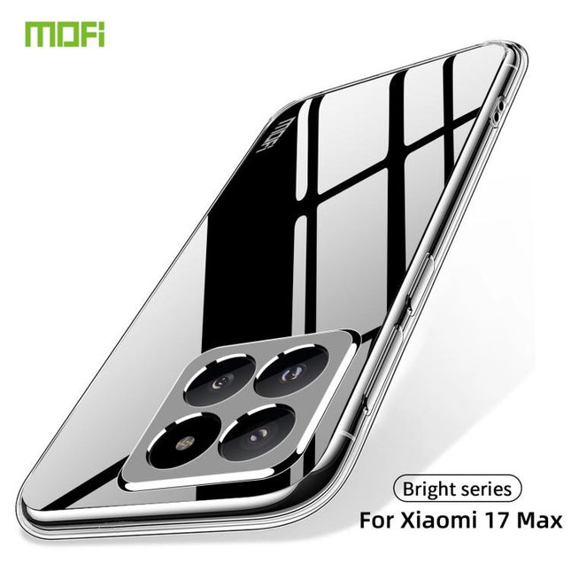 MOFI Ming Series Ultra-thin TPU Phone Case, For Xiaomi 17 Max, For Xiaomi 17T Pro, For Xiaomi 17T, For Xiaomi 17 Ultra, For Xiaomi 17 Pro Max, For Redmi Note 15 Pro 5G Global 163.6mm, For Redmi Note 15 Pro 4G Global 163.2mm, For Xiaomi 17 Pro          ...