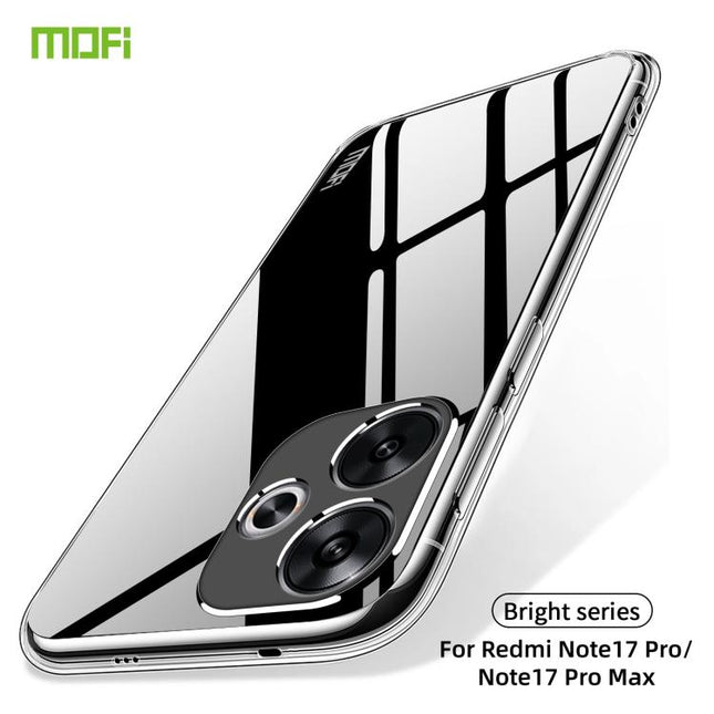 MOFI Ming Series Ultra-thin TPU Phone Case, For Redmi Note 17 Pro Global 163.5mm, For Xiaomi Poco F9 Pro 5G, For Xiaomi 17 Max 5G, For Xiaomi 17T Pro 5G, For Xiaomi 17T 5G, For Xiaomi 17 Ultra, For Xiaomi 17 Pro Max                                     ...