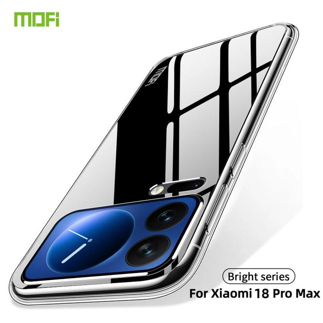 MOFI Ming Series Ultra-thin TPU Phone Case, For Xiaomi 18 Pro Max 5G, For Xiaomi 18 Pro 5G, For Redmi Note 17 Pro Global 163.5mm, For Xiaomi Poco F9 Pro 5G, For Xiaomi 17 Max 5G, For Xiaomi 17T Pro 5G, For Xiaomi 17T 5G, For Xiaomi 17 Ultra            ...