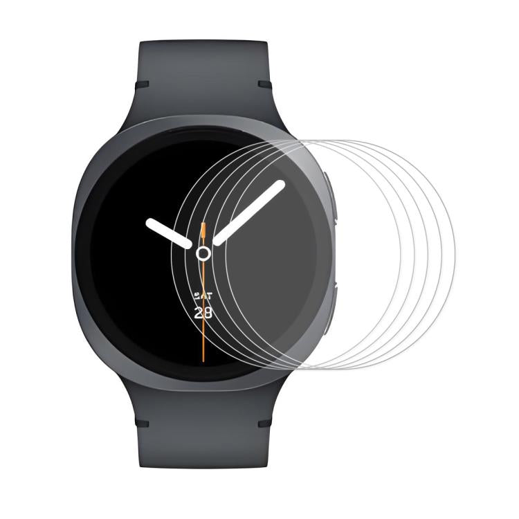 5pcs ENKAY 0.2mm 9H Tempered Glass Screen Protector Watch Film, For Samsung Galaxy Watch Ultra 47mm / Ultra 2025, For Samsung Galaxy Watch8 44mm, For Samsung Galaxy Watch8 40mm, For Samsung Galaxy Watch6 Classic / Ultra 47mm����������������������������...