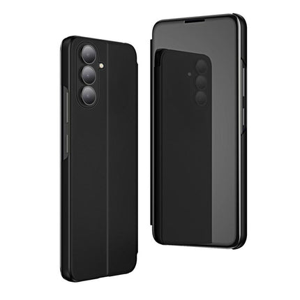 Plated Mirror Horizontal Flip Leather Phone Case with Holder, For Galaxy A57 5G, For Galaxy A37 5G, For Galaxy A27 5G