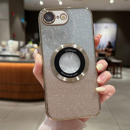 Gradient Glitter Electroplating MagSafe TPU Phone Case, For iPhone 17e / 16e, For iPhone 17 Pro Max, For iPhone 17 Pro