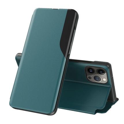Side Display Flip Leather Phone Case, For iPhone Air, For iPhone 16 Pro Max, For iPhone 16 Pro, For iPhone 16 Plus