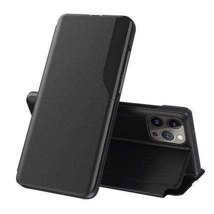 Side Display Flip Leather Phone Case, For iPhone Air, For iPhone 16 Pro Max, For iPhone 16 Pro, For iPhone 16 Plus