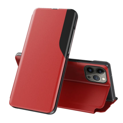 Side Display Flip Leather Phone Case, For iPhone Air, For iPhone 16 Pro Max, For iPhone 16 Pro, For iPhone 16 Plus
