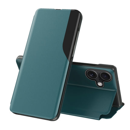 Side Display Flip Leather Phone Case, For iPhone Air, For iPhone 16 Pro Max, For iPhone 16 Pro, For iPhone 16 Plus
