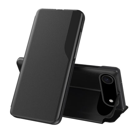 Side Display Flip Leather Phone Case, For iPhone Air, For iPhone 16 Pro Max, For iPhone 16 Pro, For iPhone 16 Plus