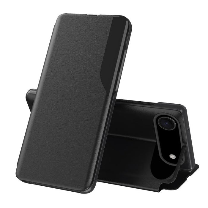Side Display Flip Leather Phone Case, For iPhone Air, For iPhone 16 Pro Max, For iPhone 16 Pro, For iPhone 16 Plus