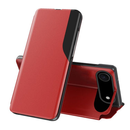 Side Display Flip Leather Phone Case, For iPhone Air, For iPhone 16 Pro Max, For iPhone 16 Pro, For iPhone 16 Plus