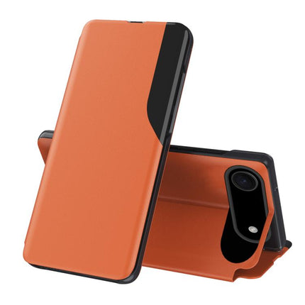 Side Display Flip Leather Phone Case, For iPhone Air, For iPhone 16 Pro Max, For iPhone 16 Pro, For iPhone 16 Plus