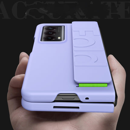 Skin Elastic Wrist Grip Back Cover Phone Case, For Honor Magic V2 RSR, For Honor Magic Vs2, For Honor Magic V2