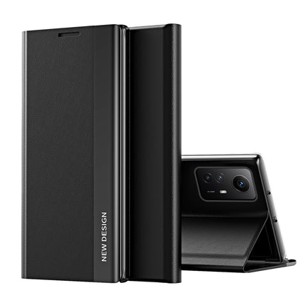 Side Electroplated Adsorption Leather Phone Case, For Xiaomi Redmi Note 12S, For Xiaomi Redmi Note 12 4G, For Redmi Note 15 Pro+ Global 163.3mm
