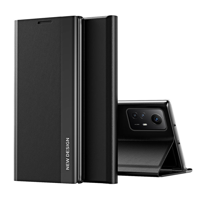 Side Electroplated Adsorption Leather Phone Case, For Xiaomi Redmi Note 12S, For Xiaomi Redmi Note 12 4G, For Redmi Note 15 Pro+ Global 163.3mm
