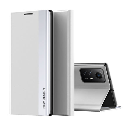 Side Electroplated Adsorption Leather Phone Case, For Xiaomi Redmi Note 12S, For Xiaomi Redmi Note 12 4G, For Redmi Note 15 Pro+ Global 163.3mm