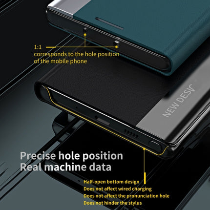 Side Electroplated Adsorption Leather Phone Case, For Honor 90 Lite