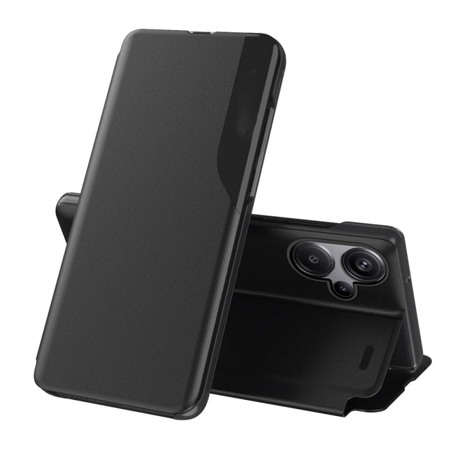 Attraction Flip Holder Leather Phone Case, For Xiaomi Redmi Note 13 Pro 5G, For Xiaomi 13T Pro, For Xiaomi Redmi Note 12S, For Xiaomi Redmi Note 12 4G