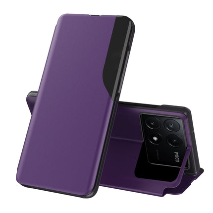Attraction Flip Holder Leather Phone Case, For Xiaomi Redmi 14C, For Xiaomi Poco F6, For Xiaomi Poco F6 Pro, For Xiaomi Redmi Note 13 Pro 4G