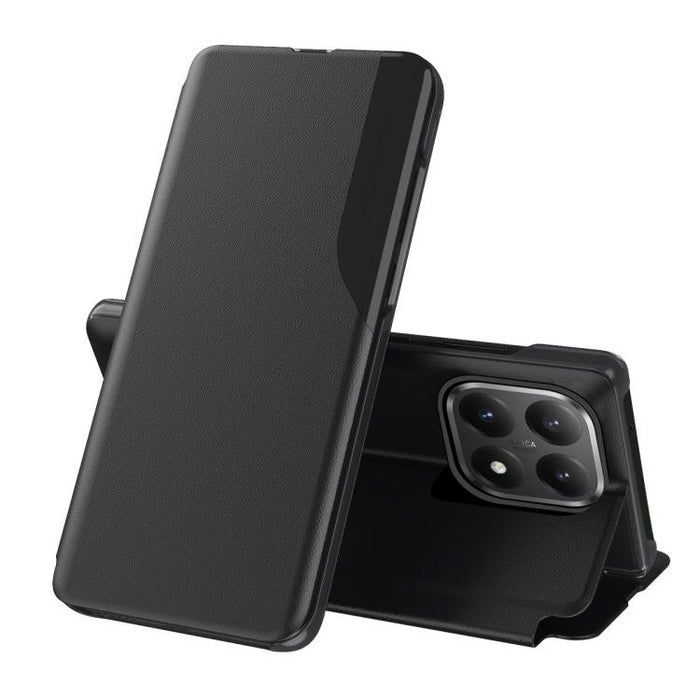 Attraction Flip Holder Leather Phone Case, For Xiaomi 15T, For Xiaomi Poco X7 Pro, For Redmi Note 14 4G 163.25mm, For Xiaomi Redmi Note 14 5G