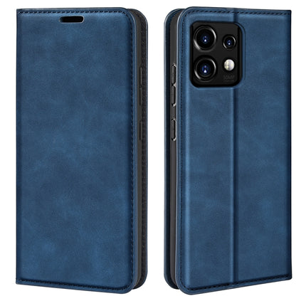 Retro-skin Magnetic Suction Leather Phone Case, For Motorola Moto G54, For Motorola Edge 40 Neo, For Motorola Moto G14, For Motorola Moto X40 Pro