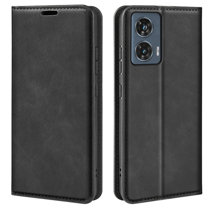 Retro-skin Magnetic Suction Leather Phone Case, For Motorola Edge 50 Pro, For Motorola Edge 50 Fusion, For Motorola Moto G24 Power, For Motorola Moto G 5G 2024