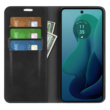 Retro-skin Magnetic Suction Leather Phone Case, For Motorola Moto Edge 50 Neo 5G, For Motorola Moto G85 5G, For Motorola Edge 5G 2024, For Motorola Edge 50 Ultra