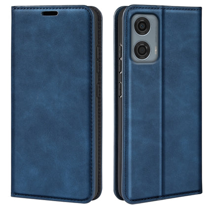 Retro-skin Magnetic Suction Leather Phone Case, For Motorola Edge 50 Pro, For Motorola Edge 50 Fusion, For Motorola Moto G24 Power, For Motorola Moto G 5G 2024