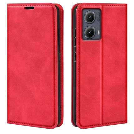Retro-skin Magnetic Suction Leather Phone Case, For Motorola Moto Edge 50 Neo 5G, For Motorola Moto G85 5G, For Motorola Edge 5G 2024, For Motorola Edge 50 Ultra