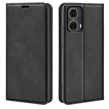 Retro-skin Magnetic Suction Leather Phone Case, For Motorola Moto Edge 50 Neo 5G, For Motorola Moto G85 5G, For Motorola Edge 5G 2024, For Motorola Edge 50 Ultra