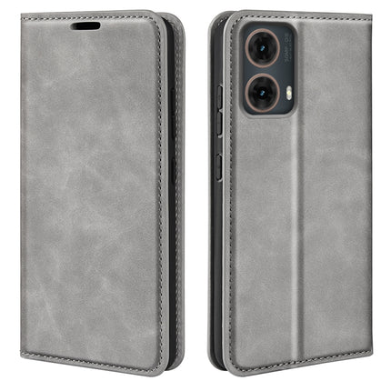 Retro-skin Magnetic Suction Leather Phone Case, For Motorola Moto Edge 50 Neo 5G, For Motorola Moto G85 5G, For Motorola Edge 5G 2024, For Motorola Edge 50 Ultra
