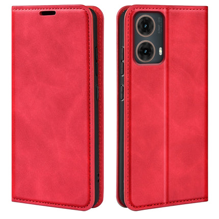 Retro-skin Magnetic Suction Leather Phone Case, For Motorola Moto Edge 50 Neo 5G, For Motorola Moto G85 5G, For Motorola Edge 5G 2024, For Motorola Edge 50 Ultra