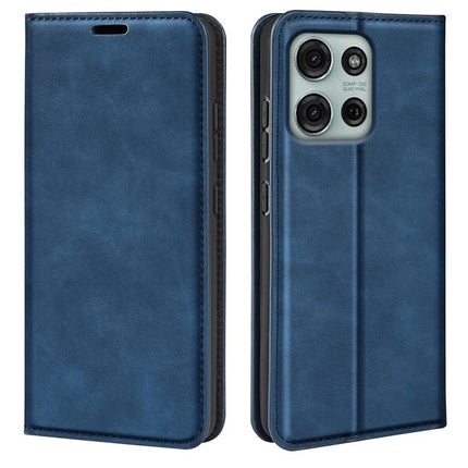 Retro-skin Magnetic Suction Leather Phone Case, For Motorola Moto G15, For Motorola Moto G Power 2025, For Motorola Moto G75 5G, For Motorola Moto G35 5G
