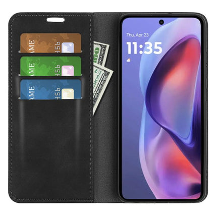 Retro-skin Magnetic Suction Leather Phone Case, For Motorola Moto G06 4G, For Motorola Moto G56 5G / G66Y, For Motorola Moto G86 Power, For Motorola Moto G86 5G