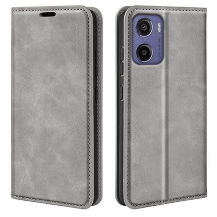 Retro-skin Magnetic Suction Leather Phone Case, For Motorola Edge 60 Pro, For Motorola Moto G Stylus 5G 2025, For Motorola Edge 60 Fusion, For Motorola Moto E15