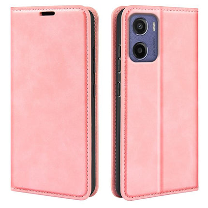 Retro-skin Magnetic Suction Leather Phone Case, For Motorola Edge 60 Pro, For Motorola Moto G Stylus 5G 2025, For Motorola Edge 60 Fusion, For Motorola Moto E15