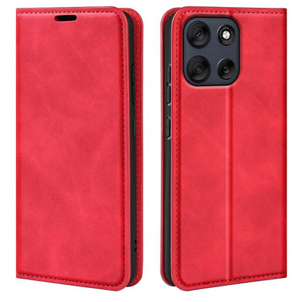 Retro-skin Magnetic Suction Leather Phone Case, For Motorola Moto G06 4G, For Motorola Moto G56 5G / G66Y, For Motorola Moto G86 Power, For Motorola Moto G86 5G