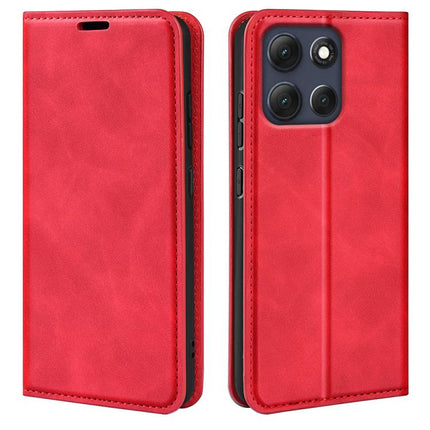 Retro-skin Magnetic Suction Leather Phone Case, For Motorola Moto G06 4G, For Motorola Moto G56 5G / G66Y, For Motorola Moto G86 Power, For Motorola Moto G86 5G