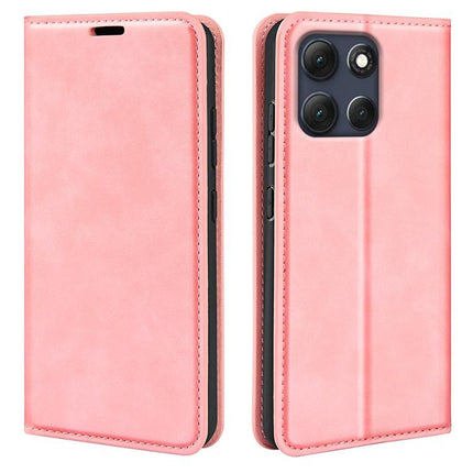 Retro-skin Magnetic Suction Leather Phone Case, For Motorola Moto G06 4G, For Motorola Moto G56 5G / G66Y, For Motorola Moto G86 Power, For Motorola Moto G86 5G